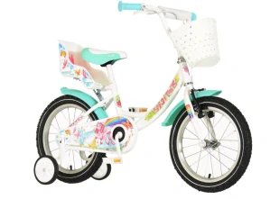 Bicykel Visitor LOLA 16" Biela Tyrkys