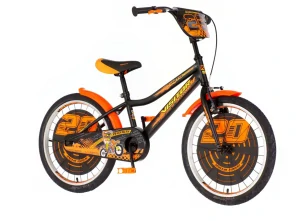 Bicykel Visitor Moto cross 20" Čierno Oranžový KIDS