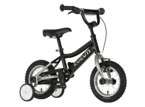 Bicykel 12 ZUZUM 12" Čierny Chróm Girl