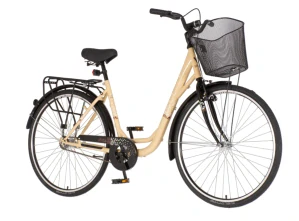Bicykel Venssini Diamante 28" Krémová Hnedá