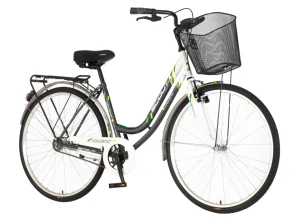 Bicykel Visitor Lowland 28" Sivá Biela