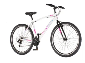 Bicykel Venssini Arcadia 27" Biela Ružová