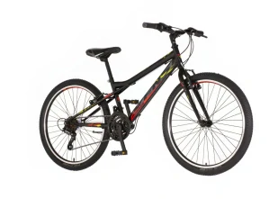 Bicykel Venssini Parma 24" Čierna Červená UNI