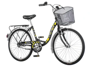 Bicykel Visitor Lowland 24" Čierna Žltá