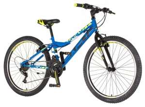 Bicykel Explorer Magnito 24" Modra Žltá G