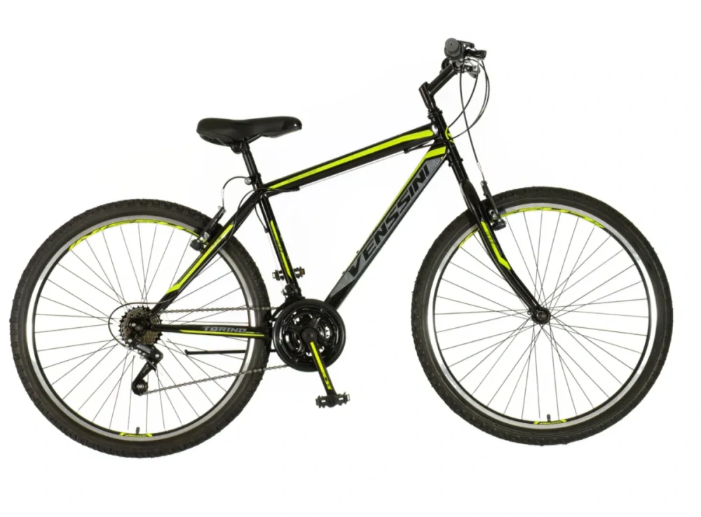 Bicykel Venssini Torino 26" Čierna Zelená