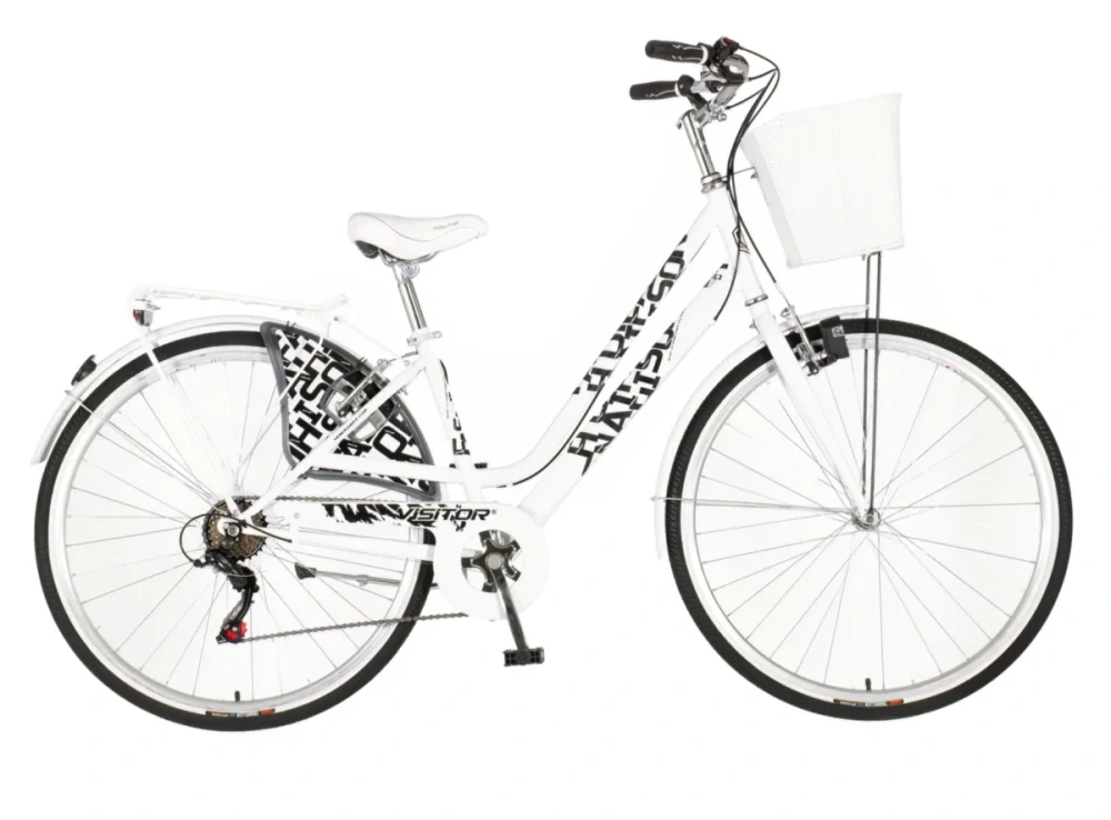 Bicykel Visitor Fashion 28" Biela Čierna