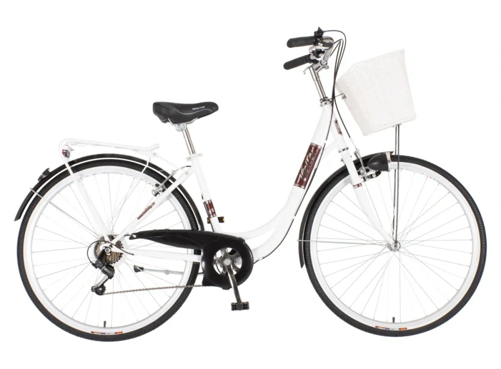 Bicykel Visitor Fashion Latte 28" Biela Čierna