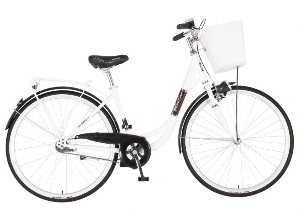 Bicykel Visitor Fashion Latte 28" Biela Čierna