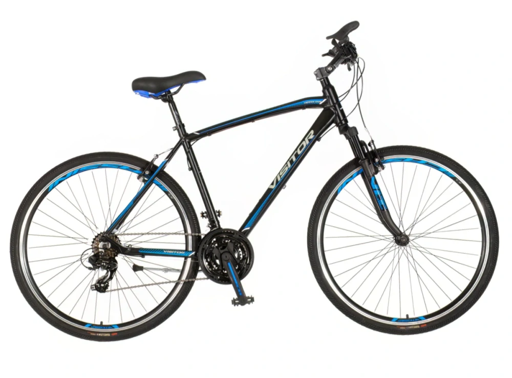 Bicykel Explorer TERRA MAN 28" Čierna Modrá