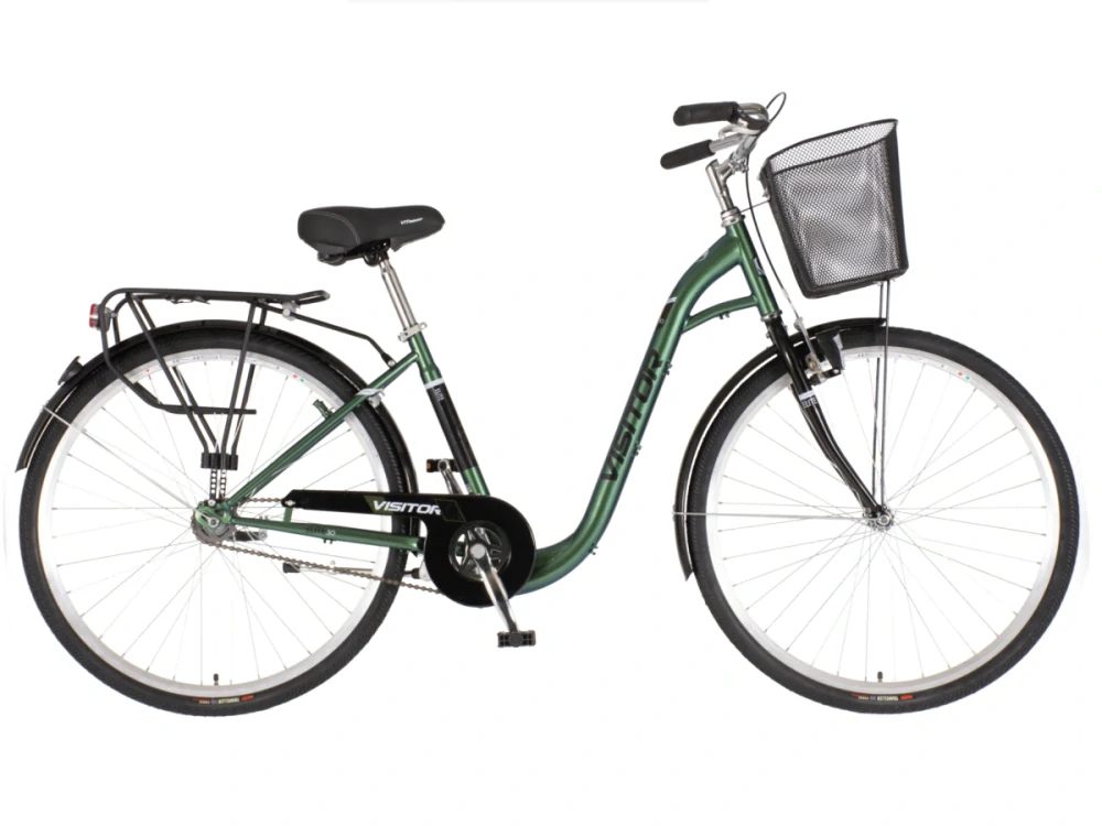 Bicykel Visitor Elite 28" Zelená Čierna