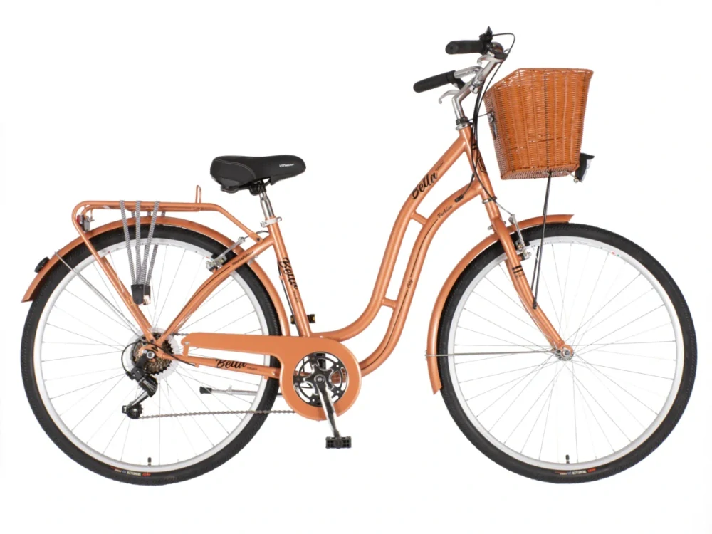 Bicykel Visitor Bella 28" Medená Čierna