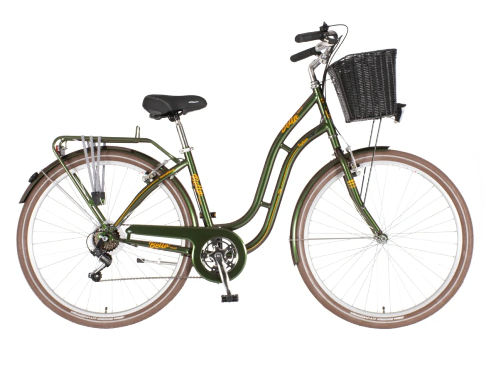 Bicykel Visitor Bella 28" Zelená Zlatá