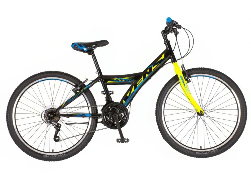 Bicykel Venssini Parma 24" Čierna Žltá