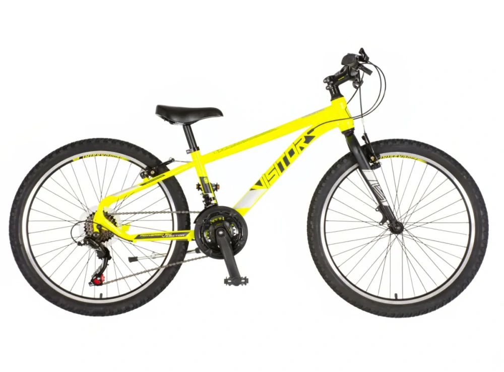 Bicykel Visitor Radiance 24" Neonová Žltá Čierna