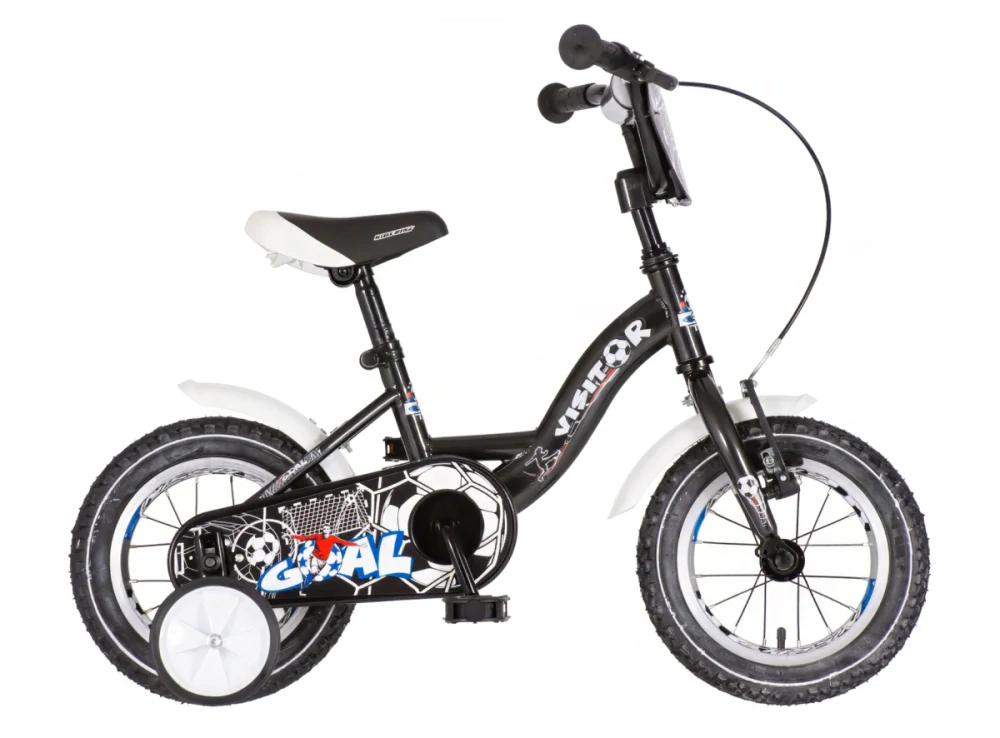 Bicykel Visitor Goal 12" Čierny