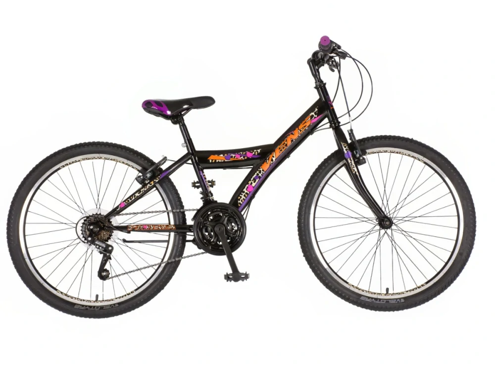 Bicykel Venssini Parma 24" Čierna