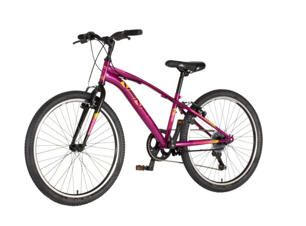 Bicykel Visitor Arcadia 24" Bordová Ružová KIDS