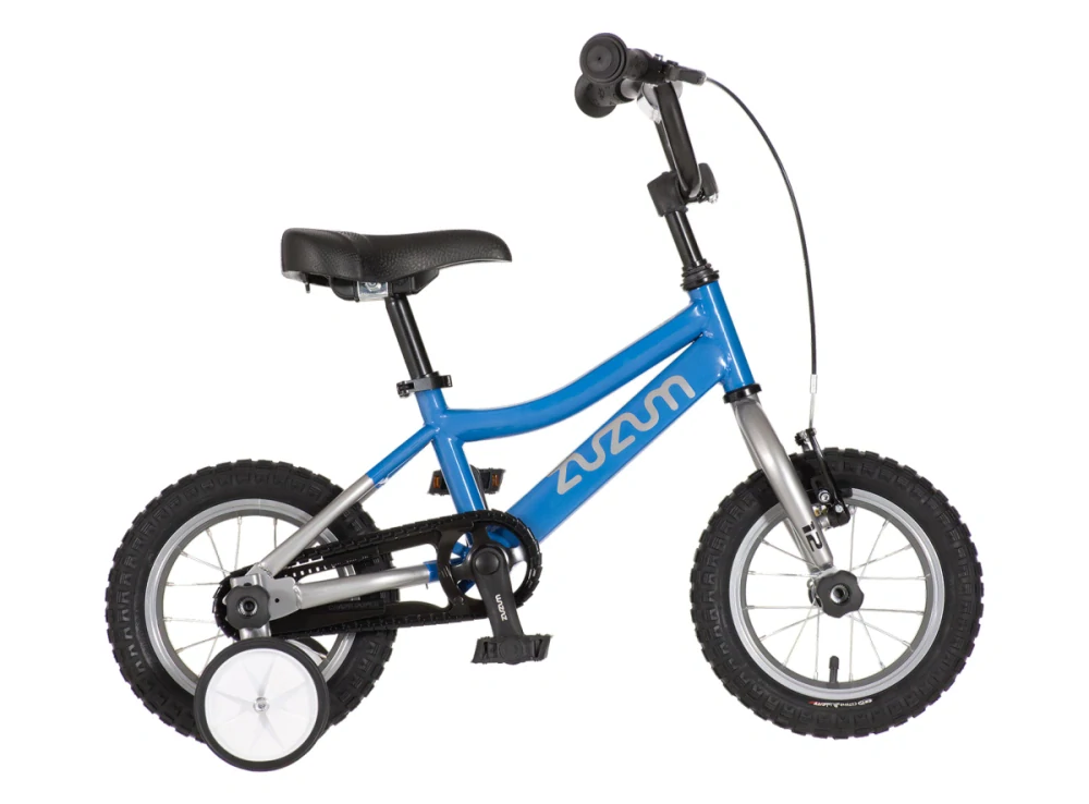 Bicykel 12 ZUZUM 12" Modrý Chróm Girl
