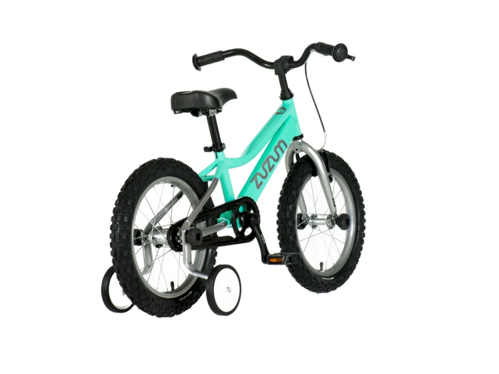 Bicykel ZUZUM-2 16" Tyrkysový Chróm KIDS