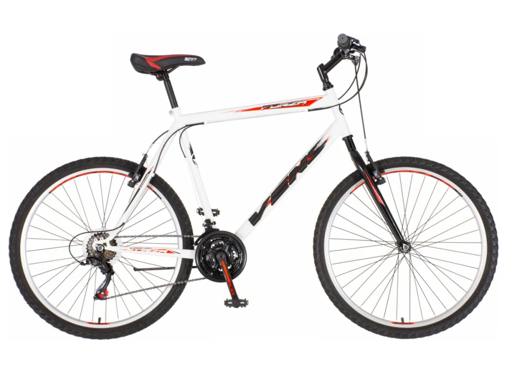 Bicykel Venssini Forza 26" Biela Červená