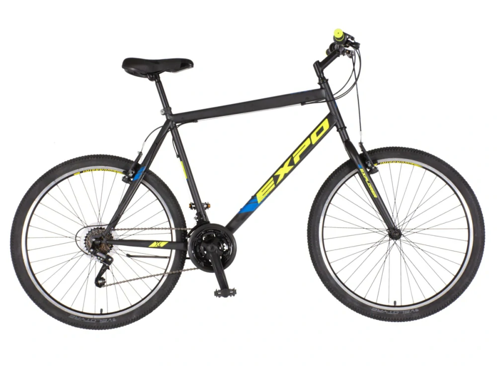 Bicykel Explorer Spark 26" Tmavo Sivá Žltá
