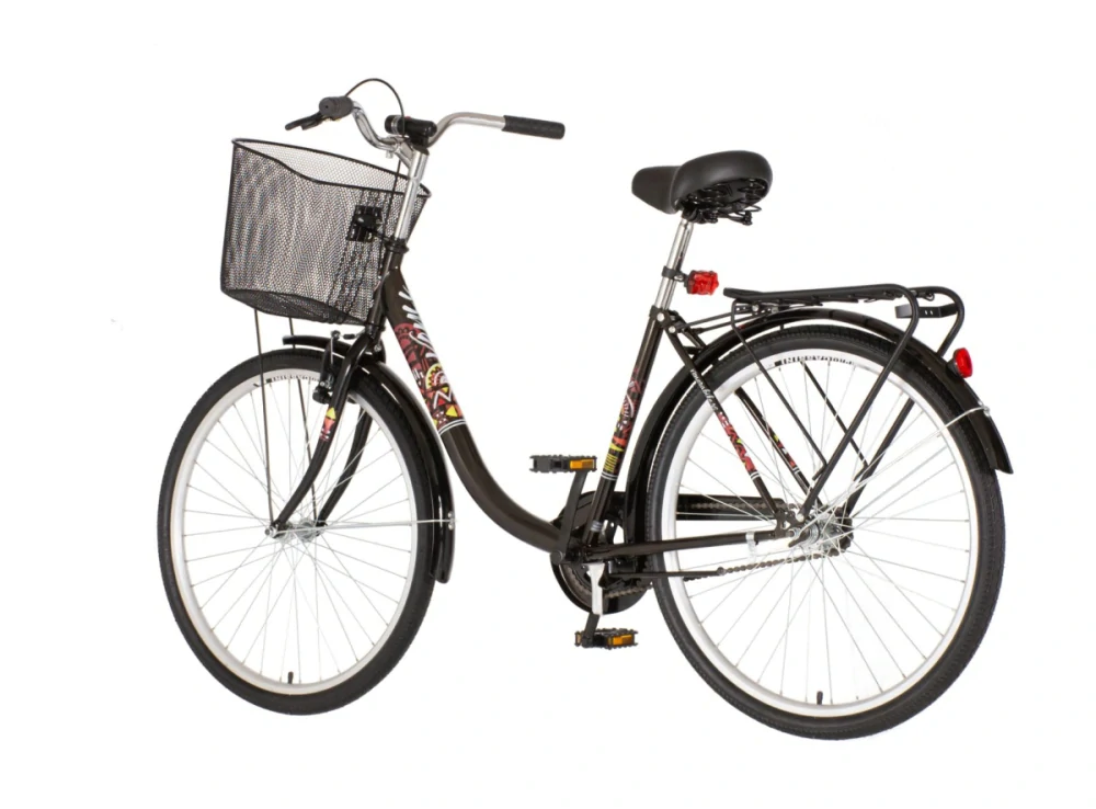 Bicykel Venssini Venecija 26" Čierna Červená