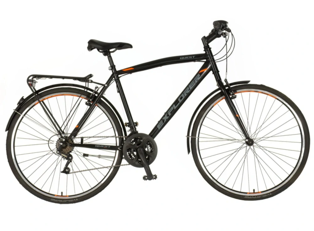 Bicykel Explorer Quest 28" Čierna Oranžová