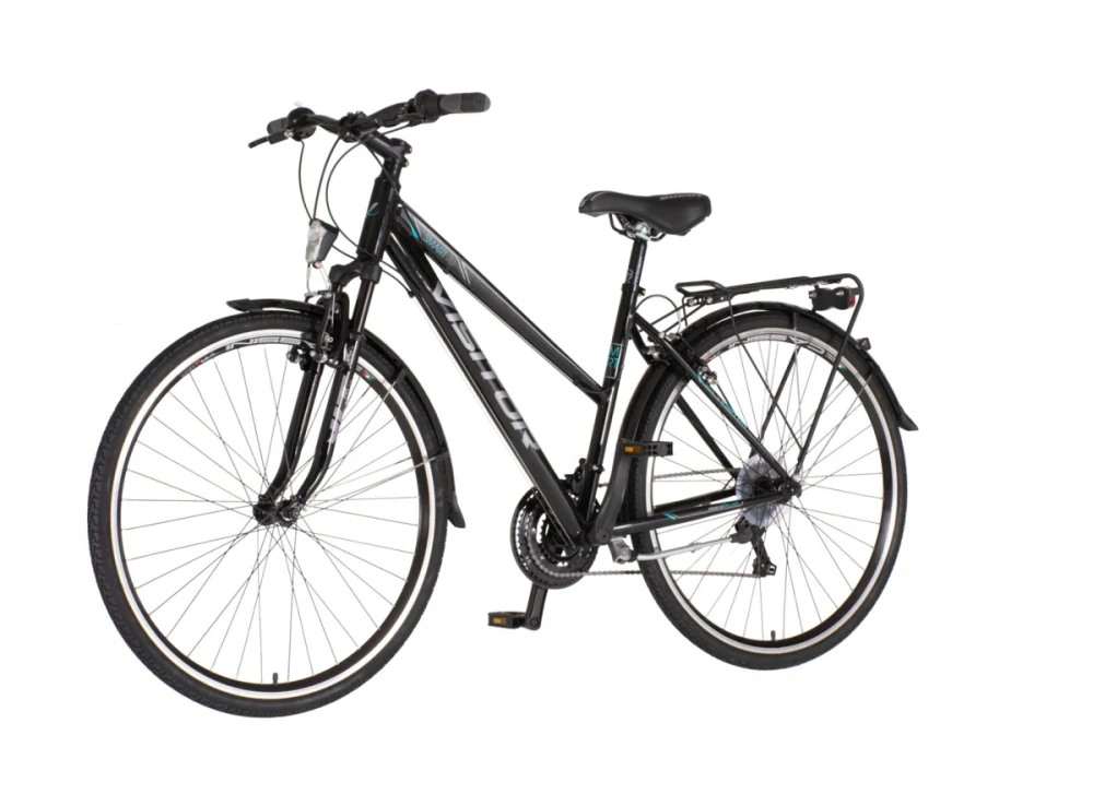 Bicykel Visitor Tour Smart 28" Čierna Tyrkys