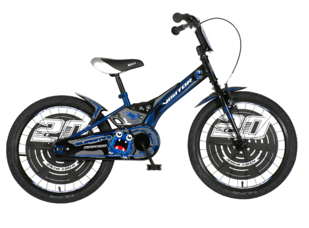 Bicykel Visitor Bluestar 20" Čierno Modrý