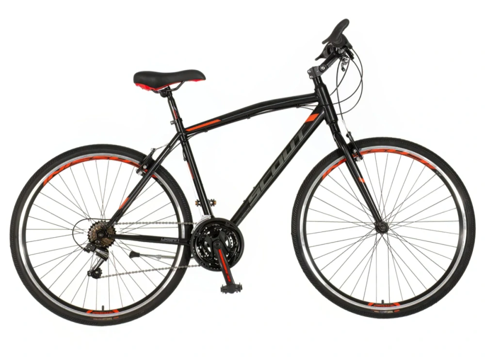 Bicykel Visitor Urban 28" Čierna Sivá