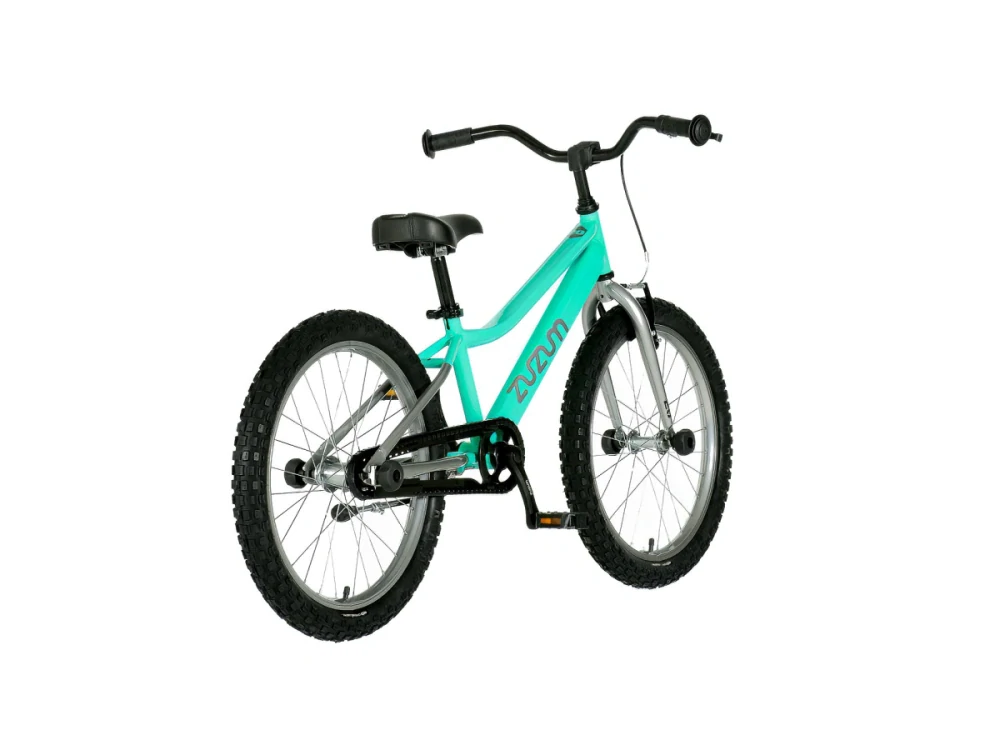 Bicykel ZUZUM-2 20" Tyrkysový Chróm KIDS