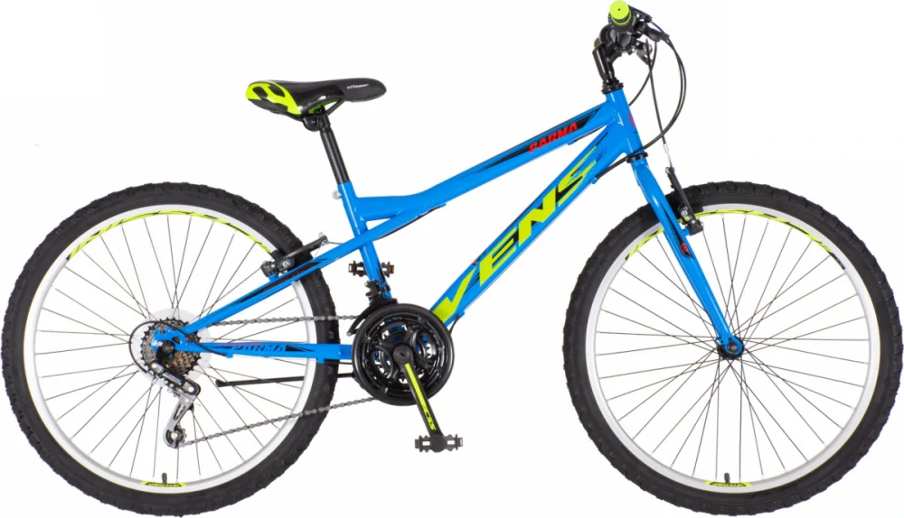 Bicykel Venssini Parma 24" Modra Žltá UNI