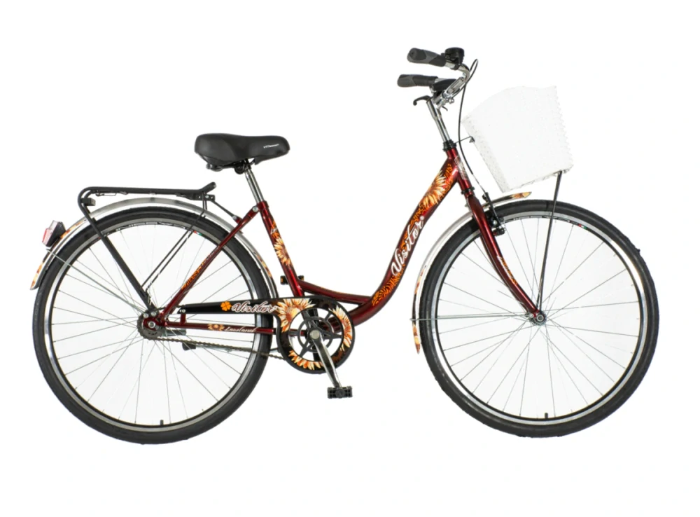 Bicykel Visitor Lowland 26x1.3/8" Čierna Oranžová