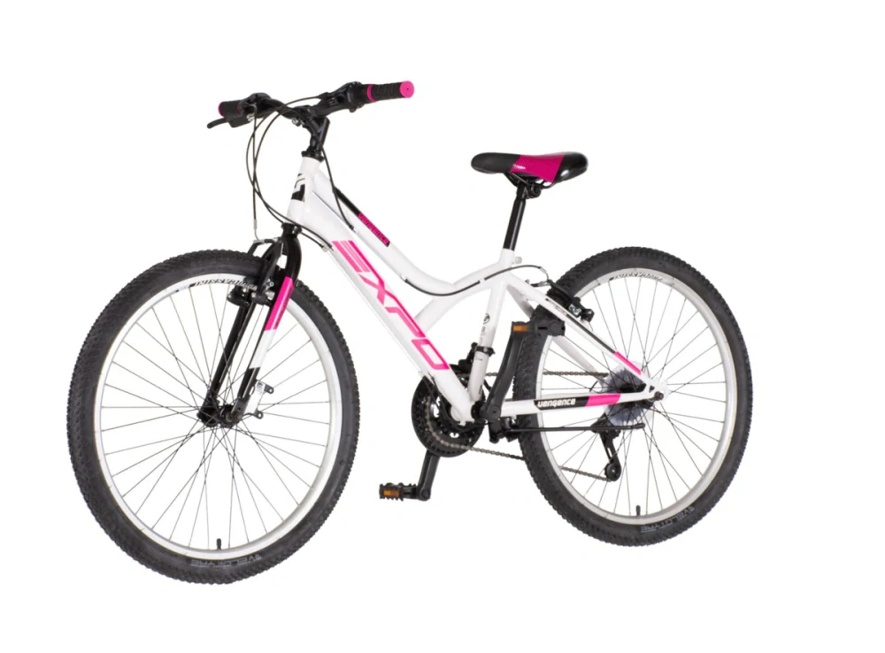 Bicykel Explorer Spy 24" Biela Ružová M