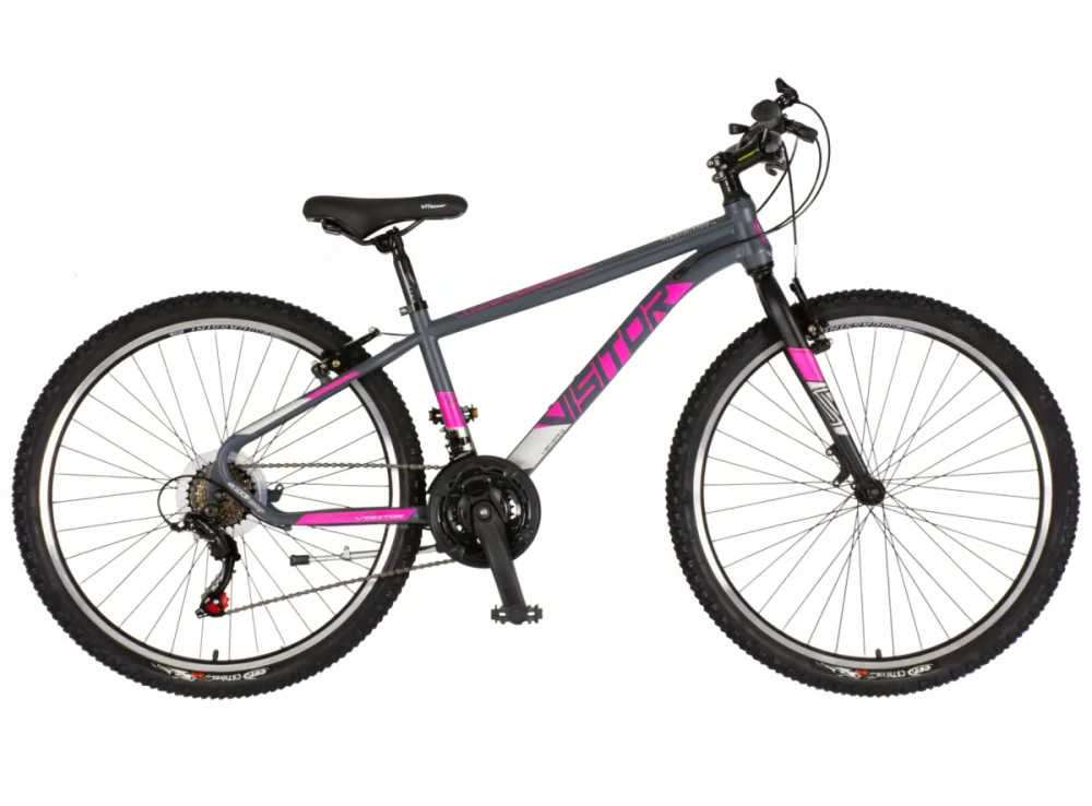Bicykel Visitor Radiance 26" Sivá Ružová UNI