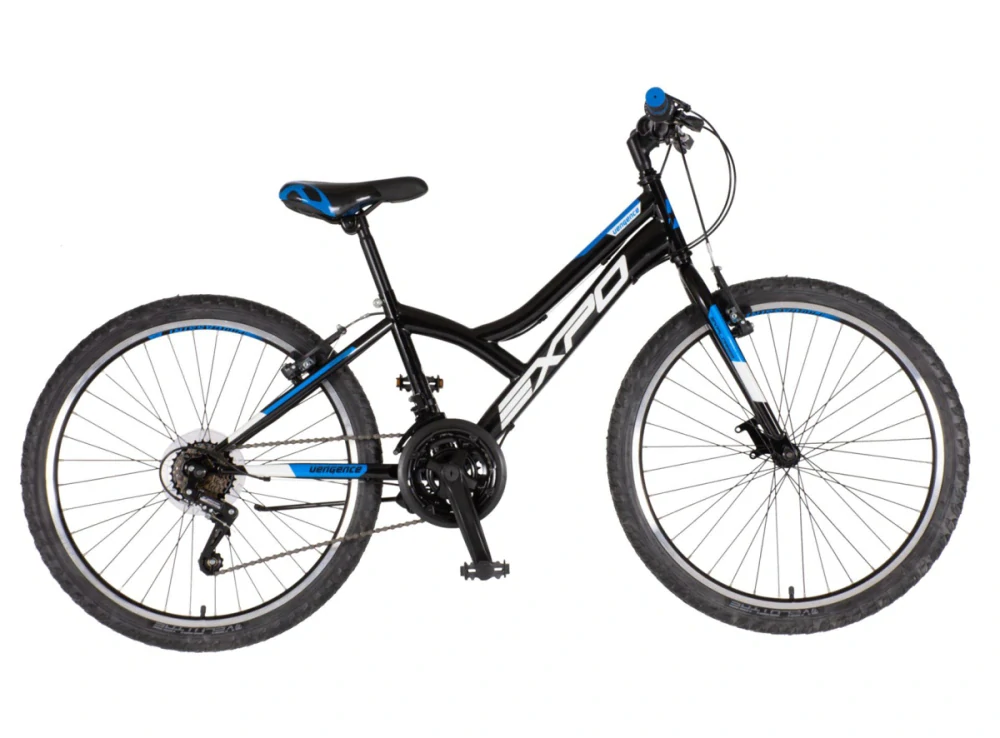 Bicykel Explorer Spy 24" Čierna Modra Biela M