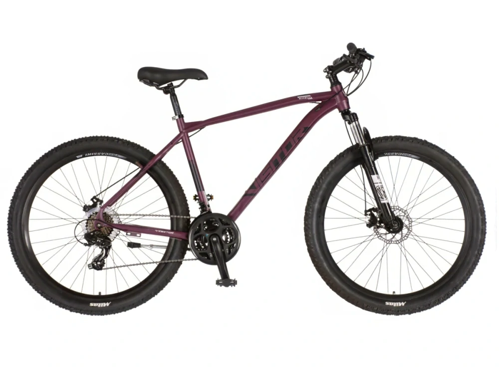 Bicykel Visitor Radiance 27" Bordová Čierna UNI
