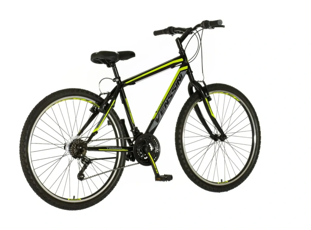 Bicykel Venssini Torino 26" Čierna Zelená