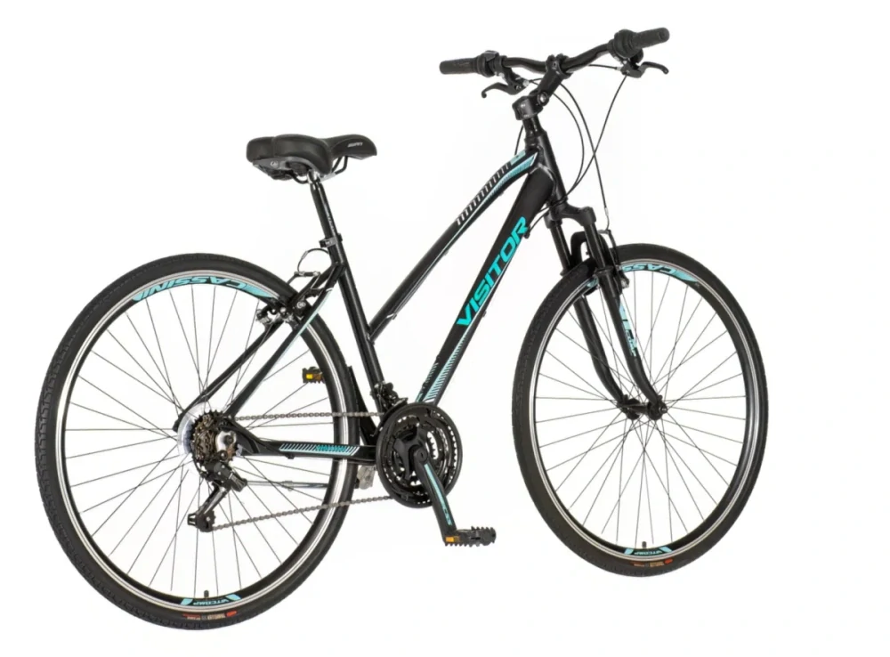 Bicykel Explorer TERRA LADY Sport 28" Čierna Tyrkys