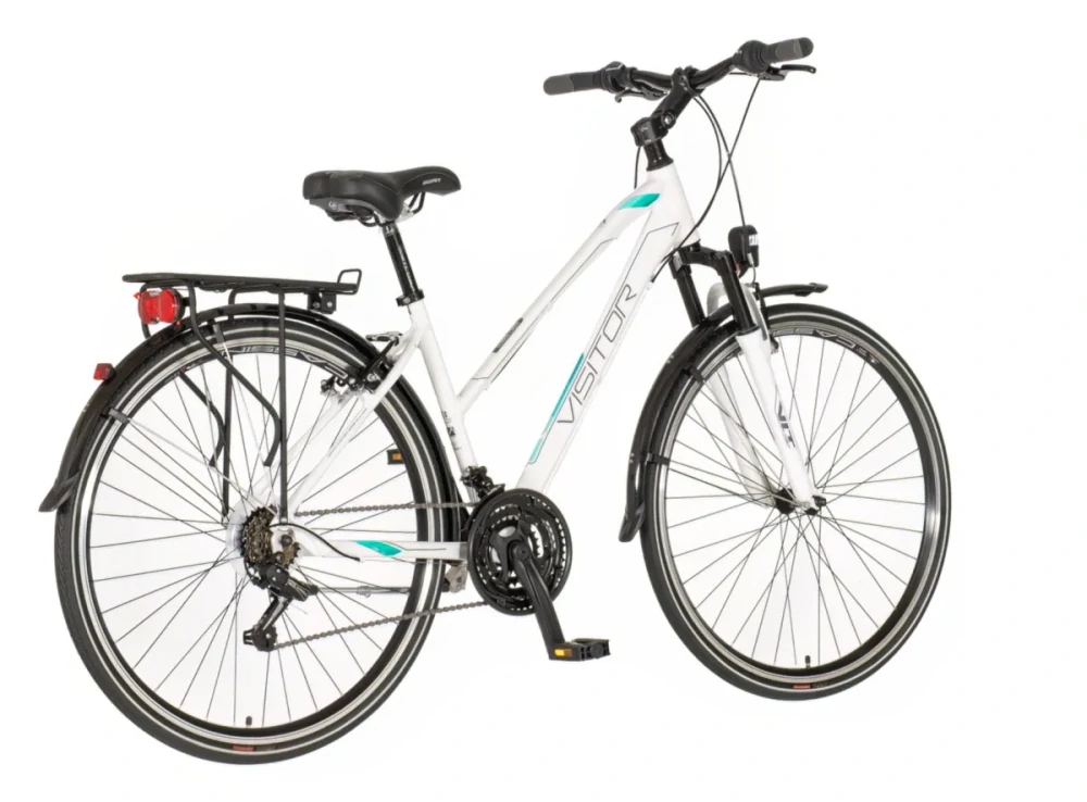 Bicykel Explorer TERRA LADY Sport 28" Biela Sivá