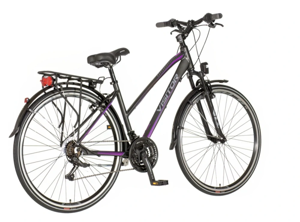 Bicykel Explorer TERRA LADY Sport 28" Čierna Fialová
