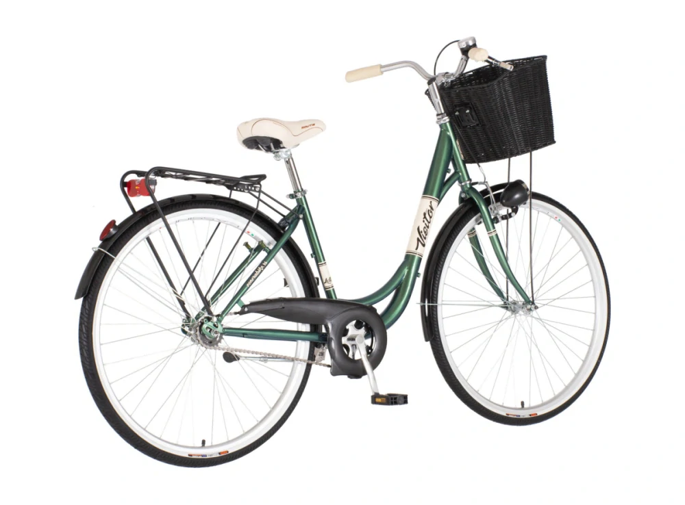 Bicykel Visitor Fashion Latte 28" Zelená