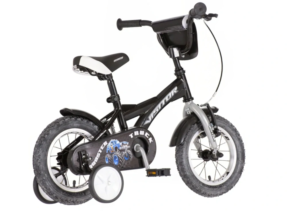 Bicykel Visitor Truck monster 12" čierny