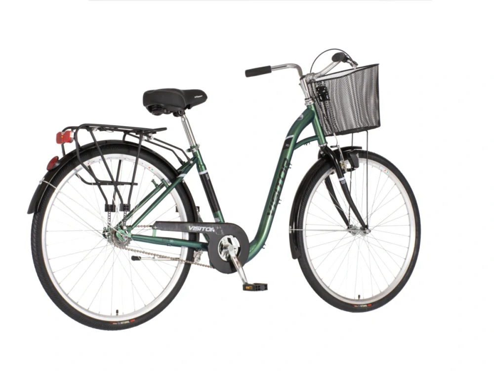 Bicykel Visitor Elite 28" Zelená Čierna
