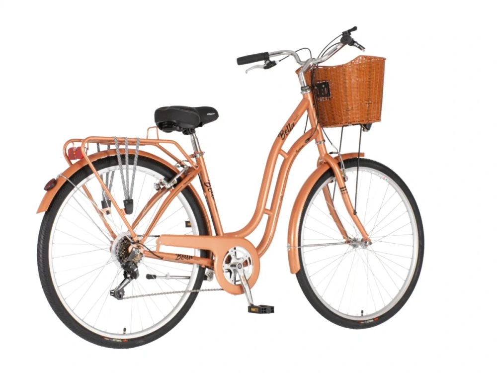 Bicykel Visitor Bella 28" Medená Čierna