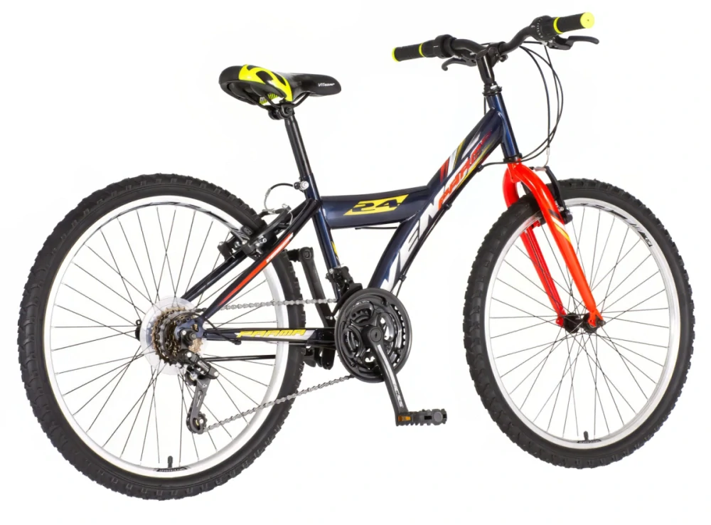 Bicykel Venssini Parma 24" Modrá Červená Žltá Biela