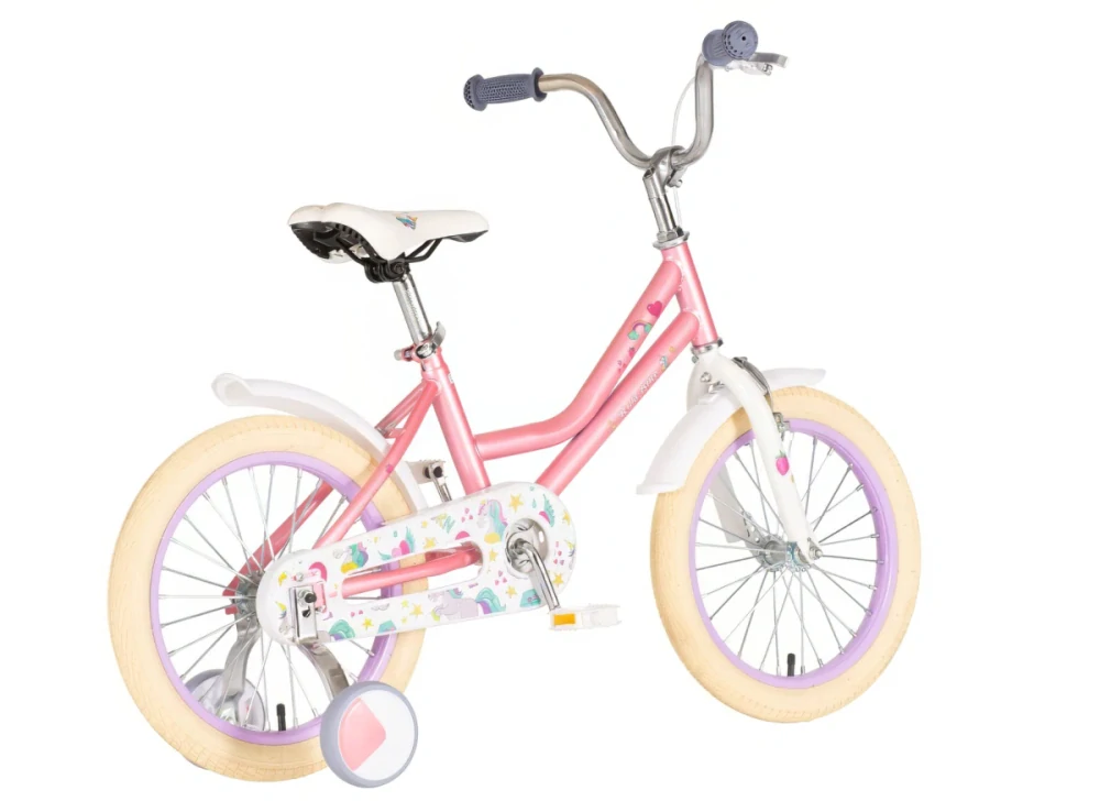 Bicykel Kids bike Unicorn ružový 16 2024 Girl