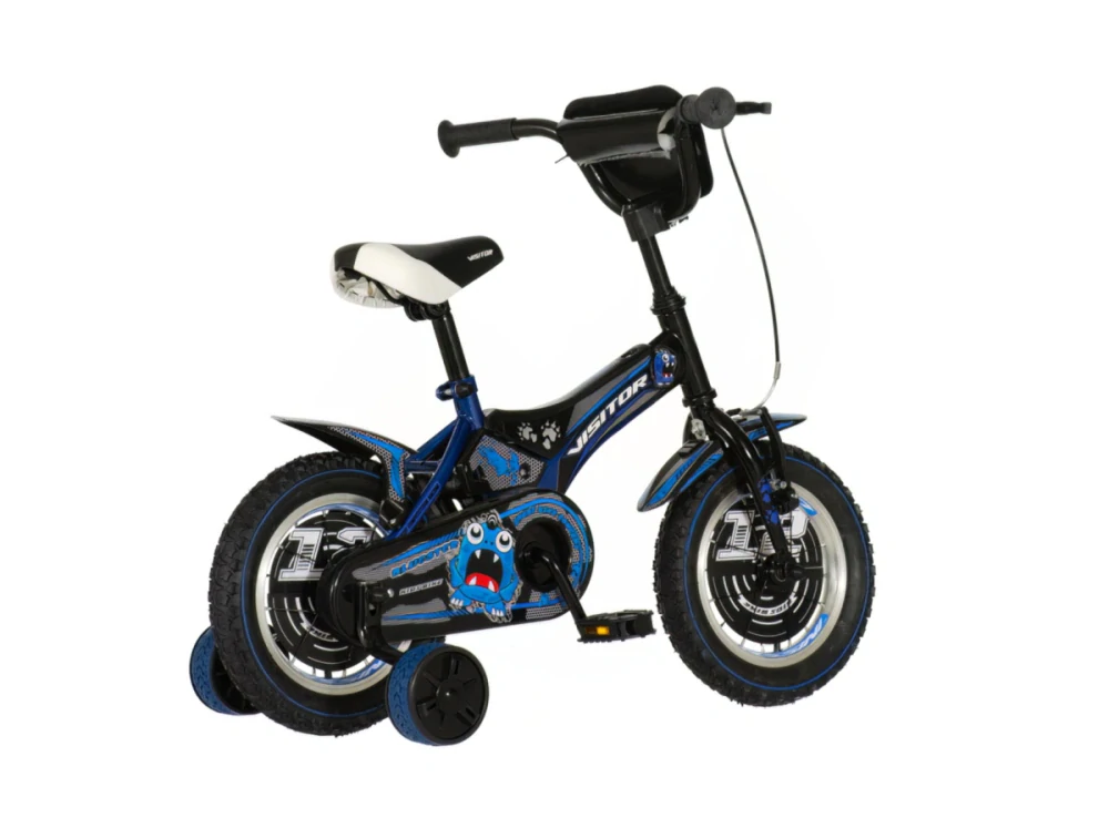 Bicykel Visitor Bluester 12" Čierno Modrý KIDS