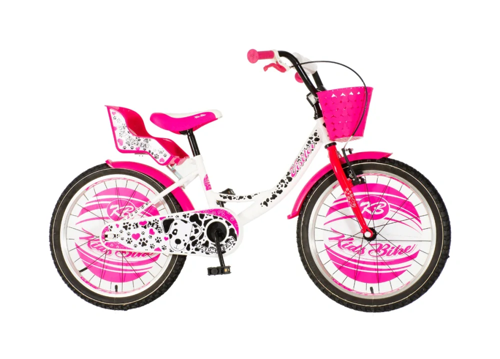 Bicykel Visitor Dalmatian 20" Biela Ružová
